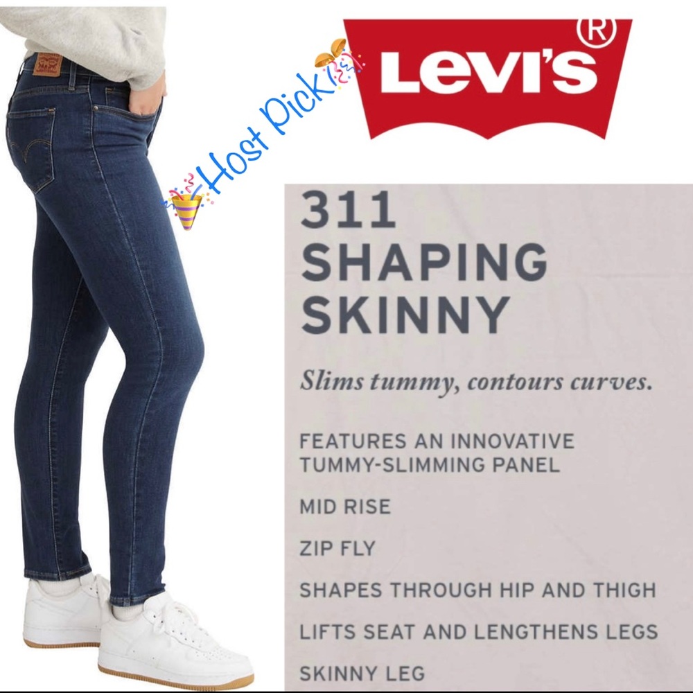 *NEW* Levi's 311 Stretch Shaping Skinny Jeans